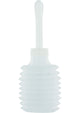 Cleanstream Disposable One-Time Enema Applicator - Clear/White