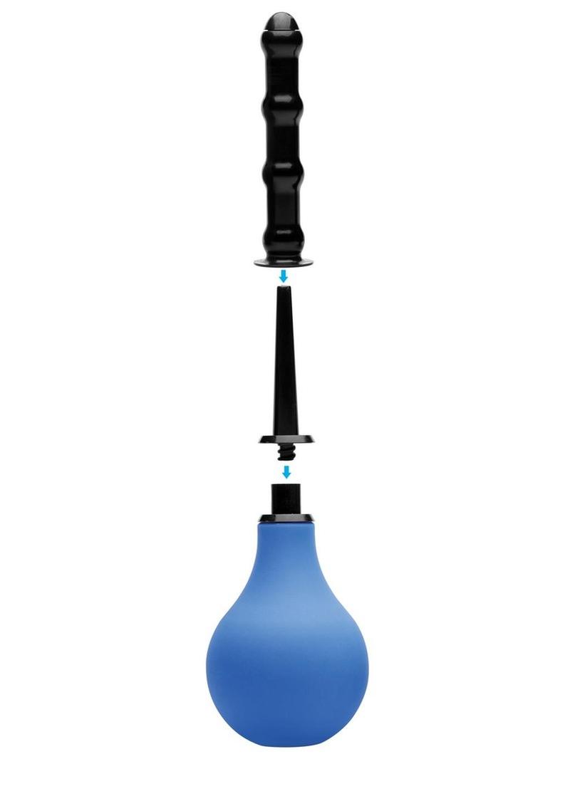Cleanstream Premium One-Way Valve Anal Douche 4-Piece Set