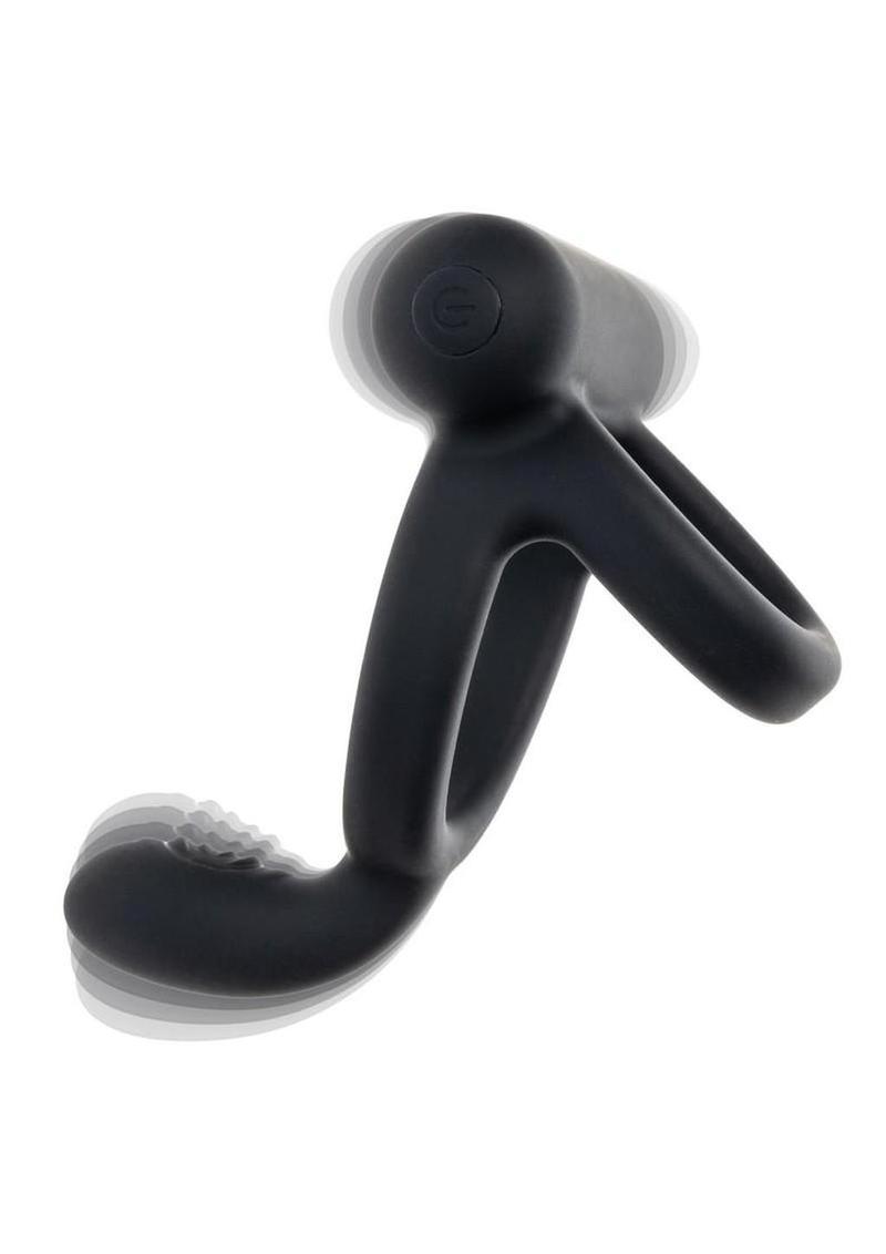 Closer Intimate Rechargeable Silicone Dual Cock Ring
