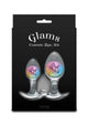 Cosmic Glams Silicone Anal Plug 2-Piece Kit