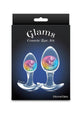 Cosmic Glams Silicone Anal Plug Kit - Multicolor/Rainbow - 2pc/Set