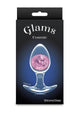 Cosmic Glams Silicone Anal Plug - Pink - Medium