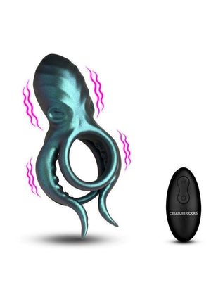 Creature Cocks Octo Grip Vibrating Silicone Cock Ring