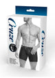 Cruze High Bar Zipper Trunk with Cock Ring - Black - Large/XLarge