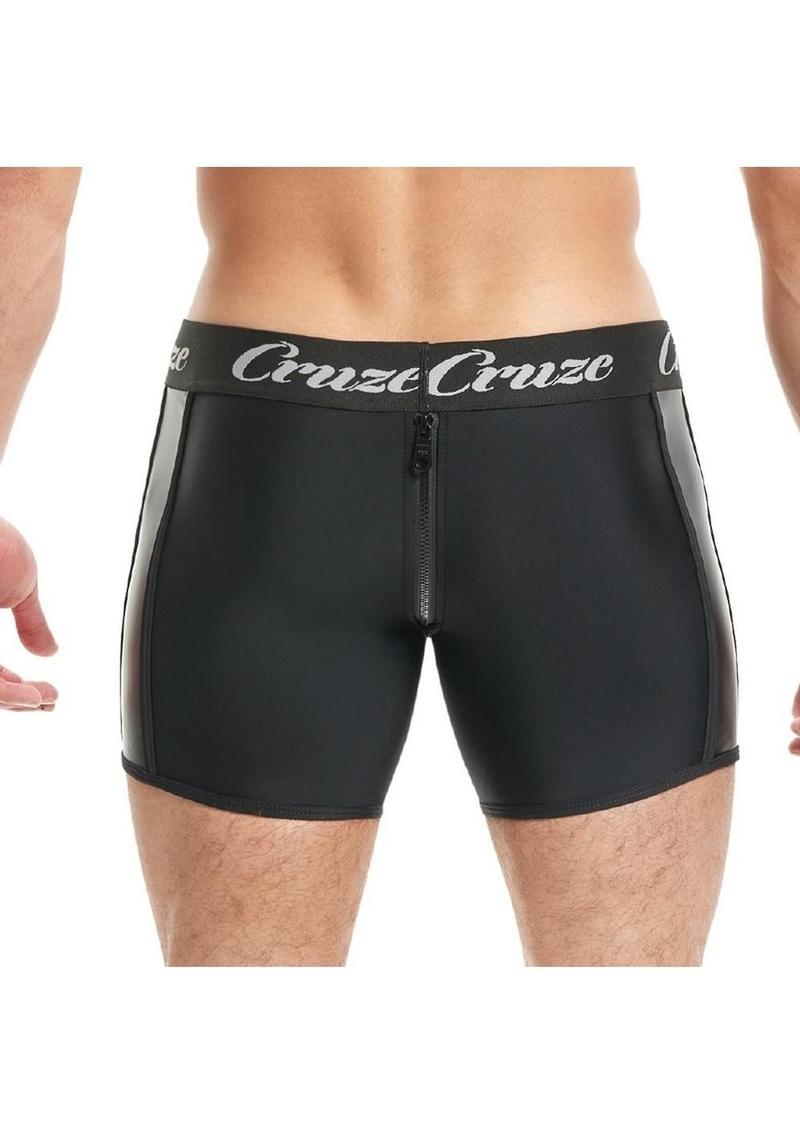 Cruze High Bar Zipper Trunk with Silicone Cock Ring
