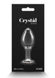 Crystal Desires Rainbow Gem Glass Anal Plug