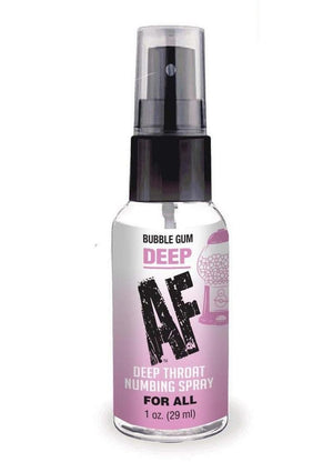 Deep AF Bubblegum Deep Throat Numbing Spray