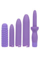 Dr. Laura Berman Rechargeable Dilators - Purple - Set Of 4