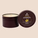 Earthly Body 2026 Hemp Seed 3-in-1 Holiday Massage Candle in Sleigh My Way