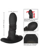 Eclipse Thrusting Rotator Probe Silicone Vibrating Anal Plug