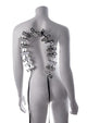 Edge Body Zipper Clothes Pins Clamp Set