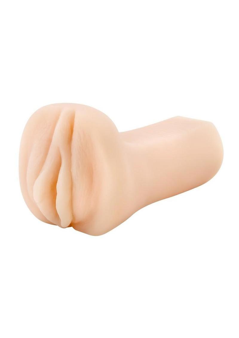 Beige silicone sleeve on a white background