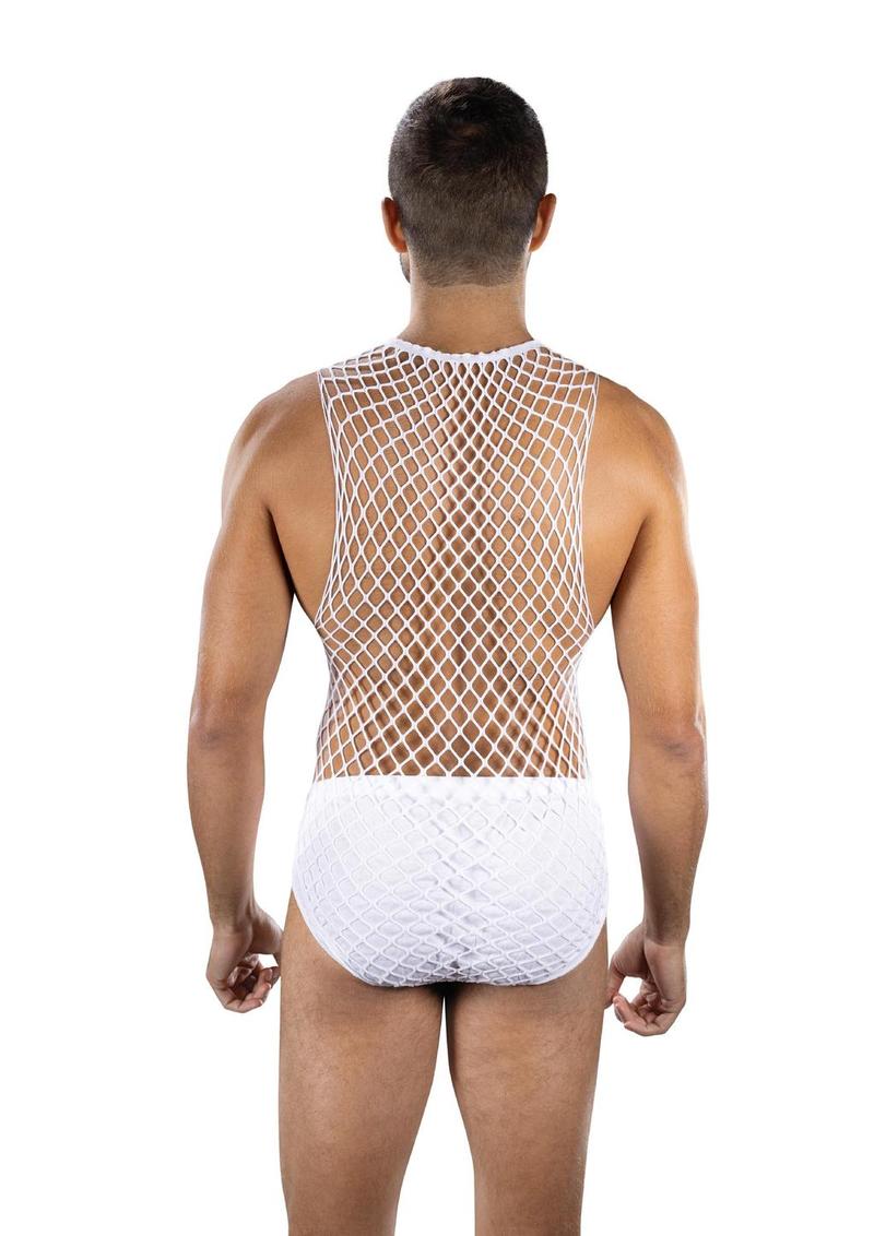 Envy Menswear Full Effect Fishnet 2 Piece Set