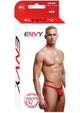 Envy Menswear Low Rise Thong - Red - Large/Medium