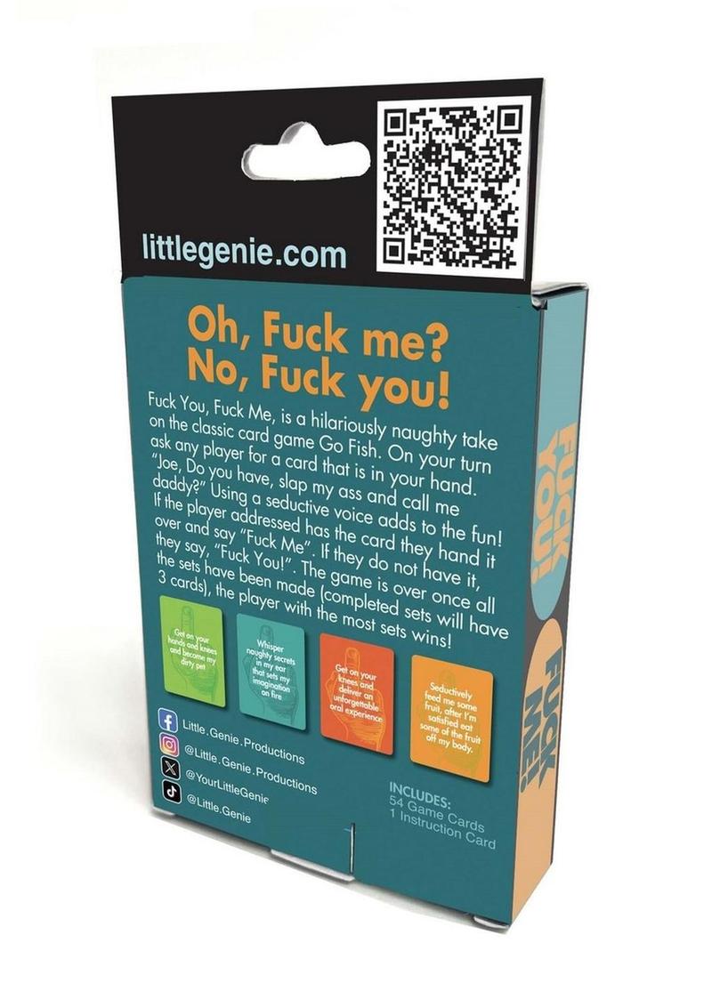 F*ck You, F*ck Me Go Fish Style Card Game