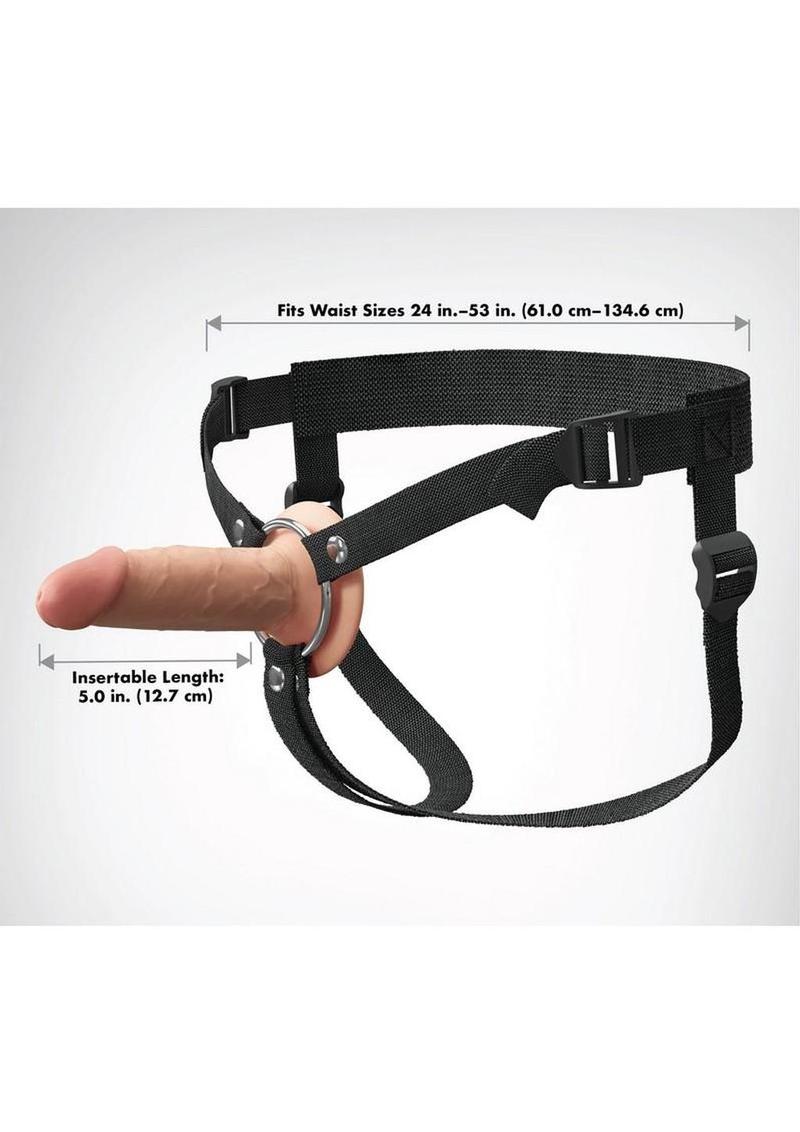 Fantasy X-Tensions Elite Dual Density Hollow Strap-On