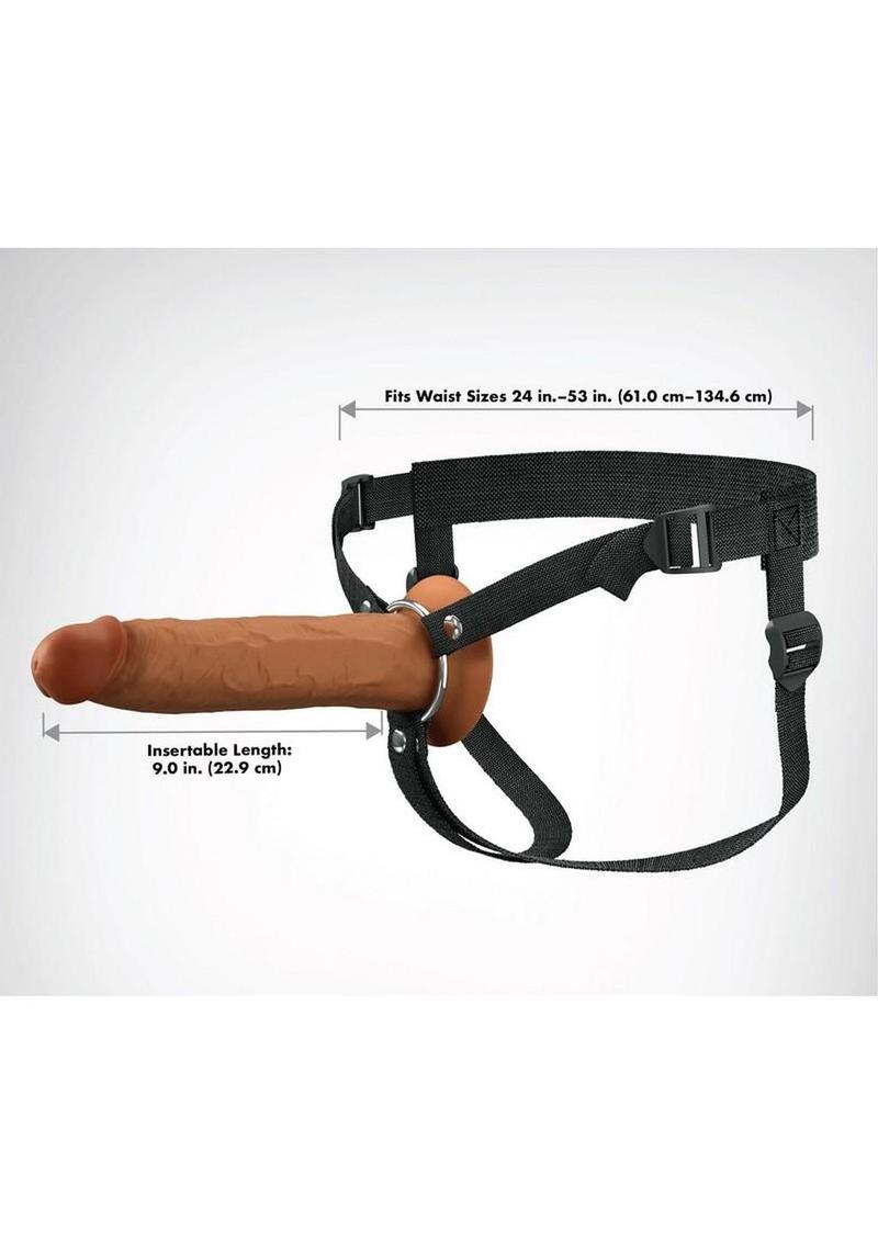 Fantasy X-Tensions Elite Dual Density Hollow Strap-On