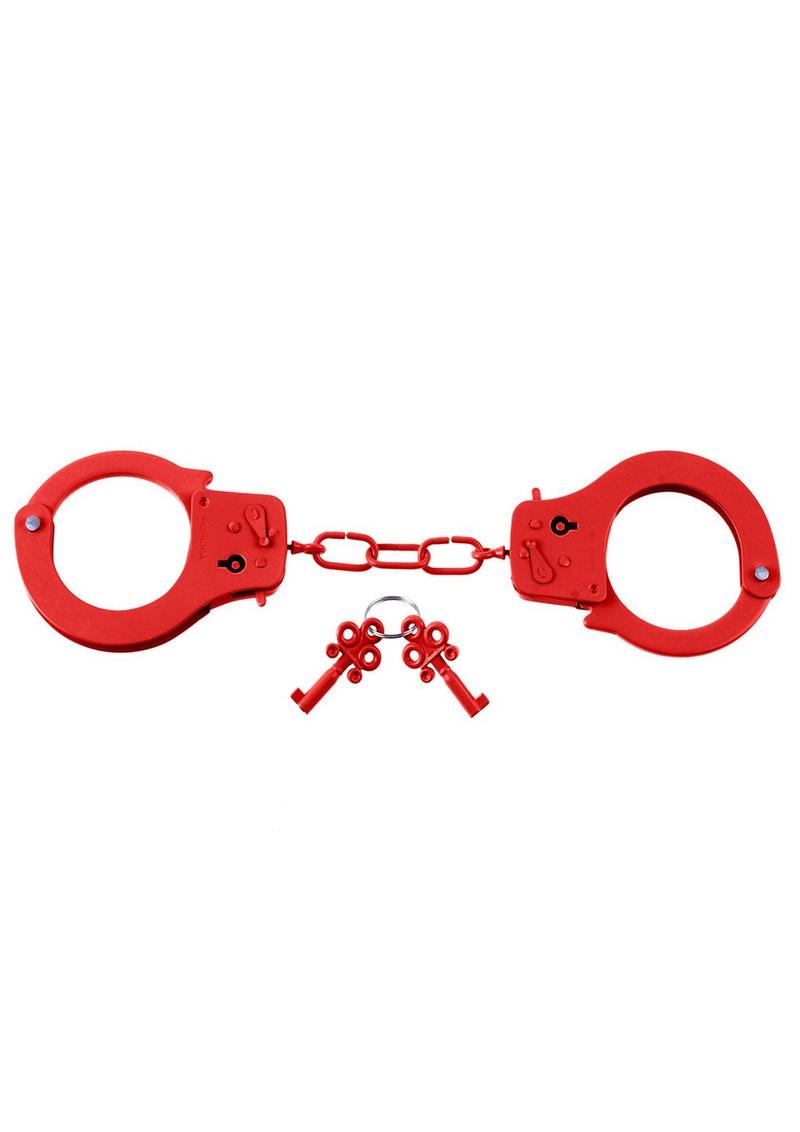 Fetish Fantasy Series Designer Cuffs Metal Handcuffs