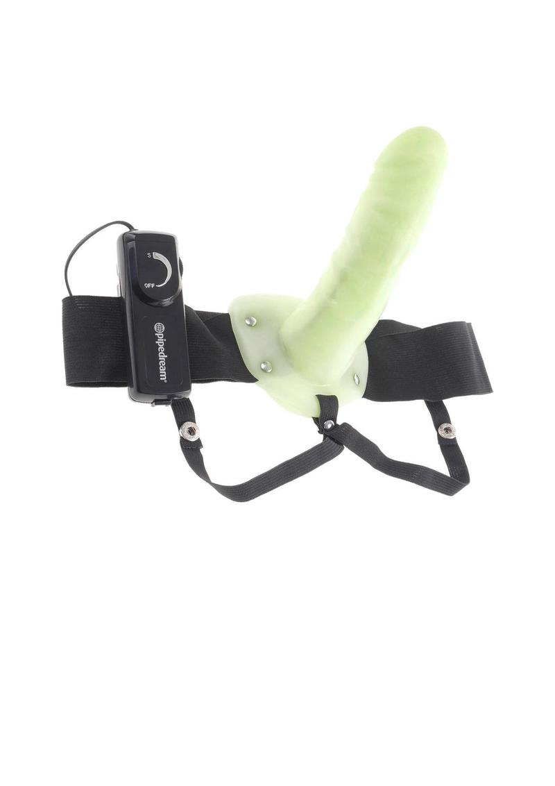 Fetish Fantasy Series Hollow Vibrating Strap-On Dildo and Harness