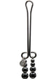 Fifty Shades Darker Just Sensation Beaded Clitoral Clamp - Metal/Silver
