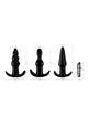 Frisky Thrill Trio Anal Plug 3pc Set