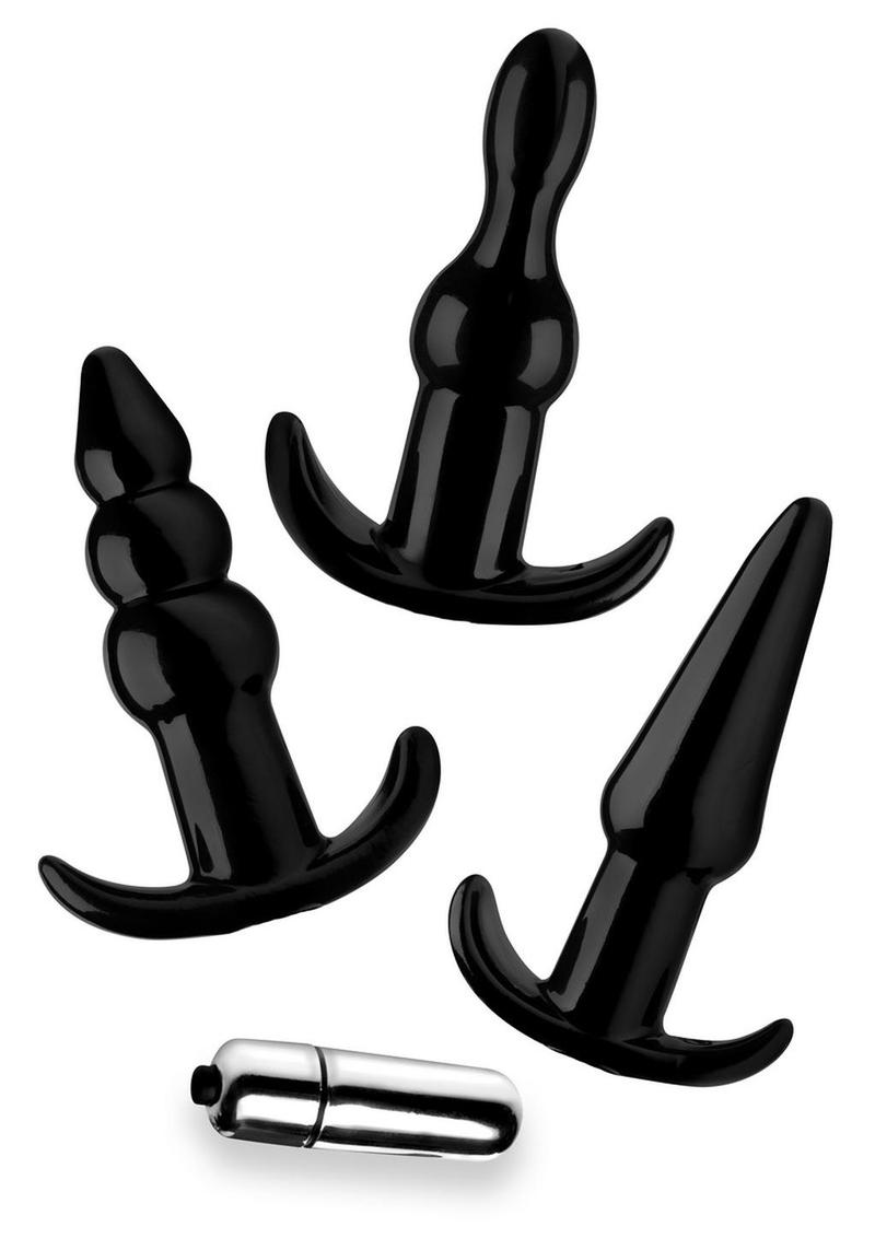 Frisky Thrill Trio Anal Plug 3pc Set