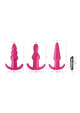 Frisky Thrill Trio Anal Plug 3pc Set