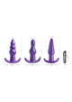 Frisky Thrill Trio Anal Plug 3pc Set