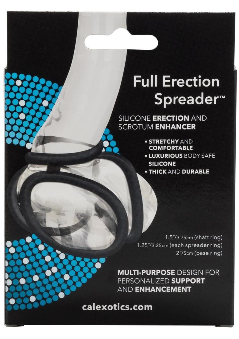 CalExotics Full Erection Spreader Silicone Cock Ring System