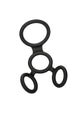 CalExotics Full Erection Spreader Silicone Cock Ring System
