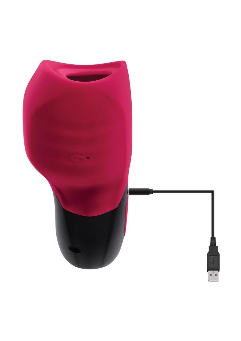 Gender X Body Kisses Vibrating Suction Massager