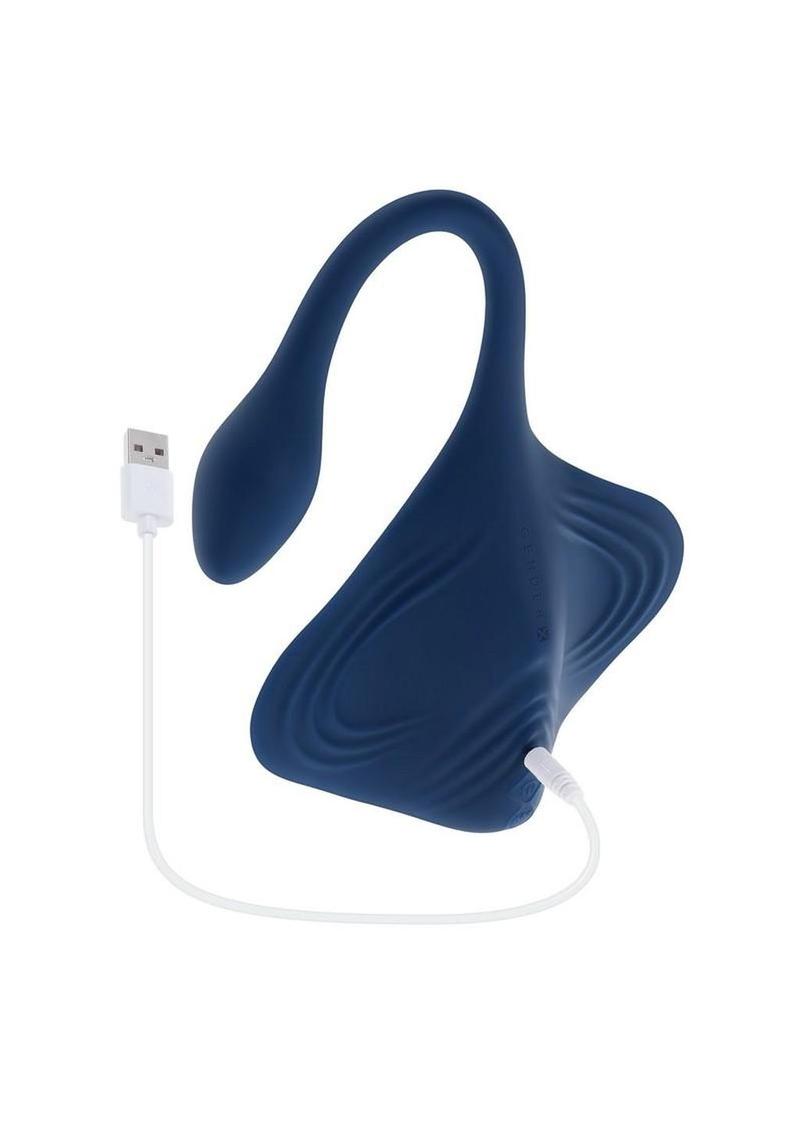 Gender X Daily Grind Silicone Vibrator with Plug