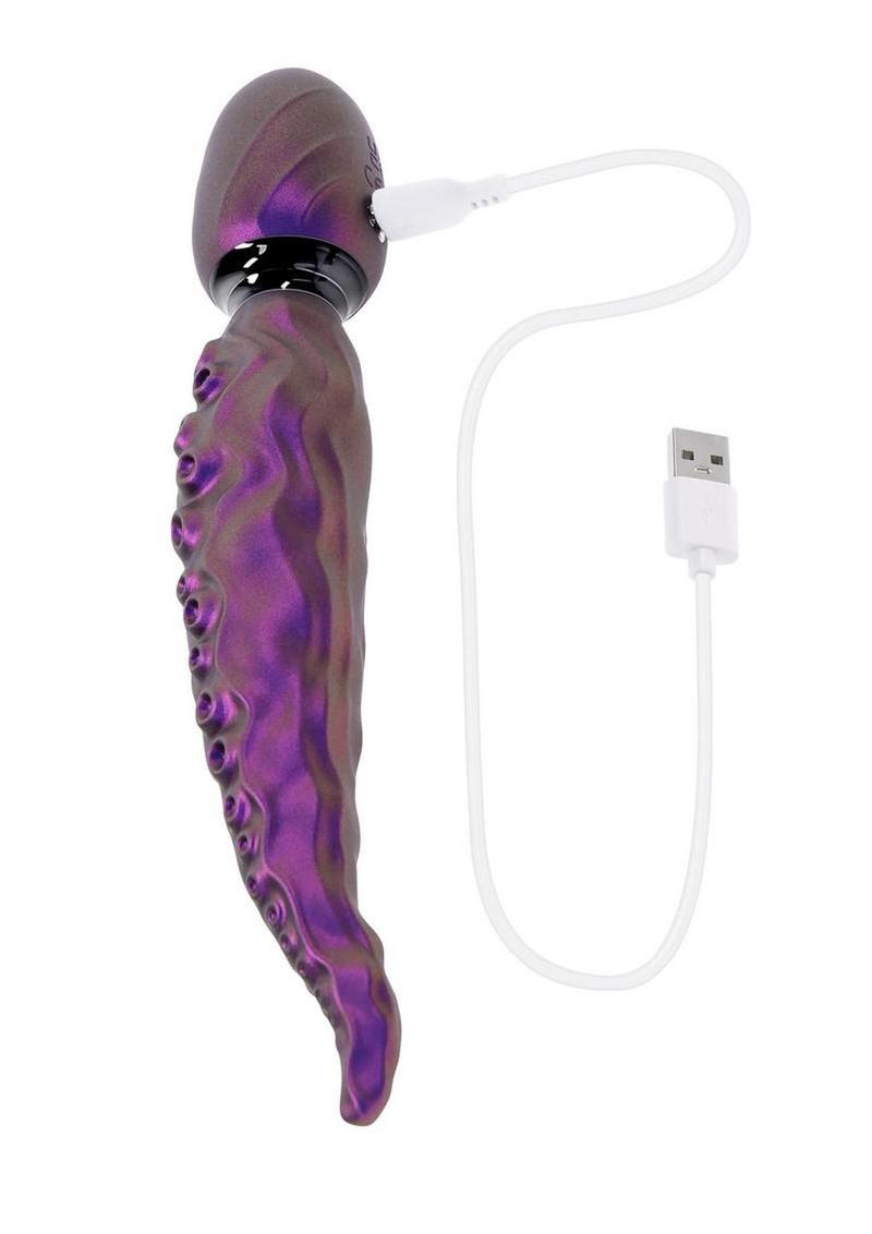 Gender X Into the Deep Vibrating Dildo in Purple with USB charging cable
