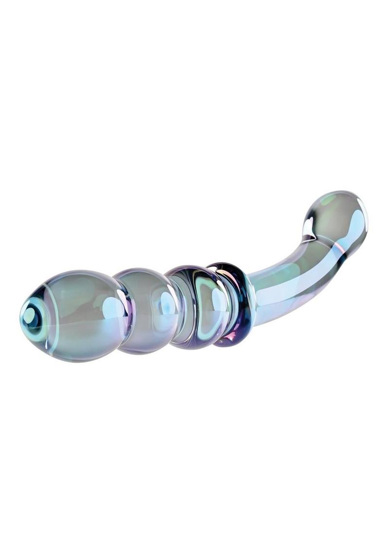 Gender X Lustrous Galaxy Wand G-Spot Glass Dildo