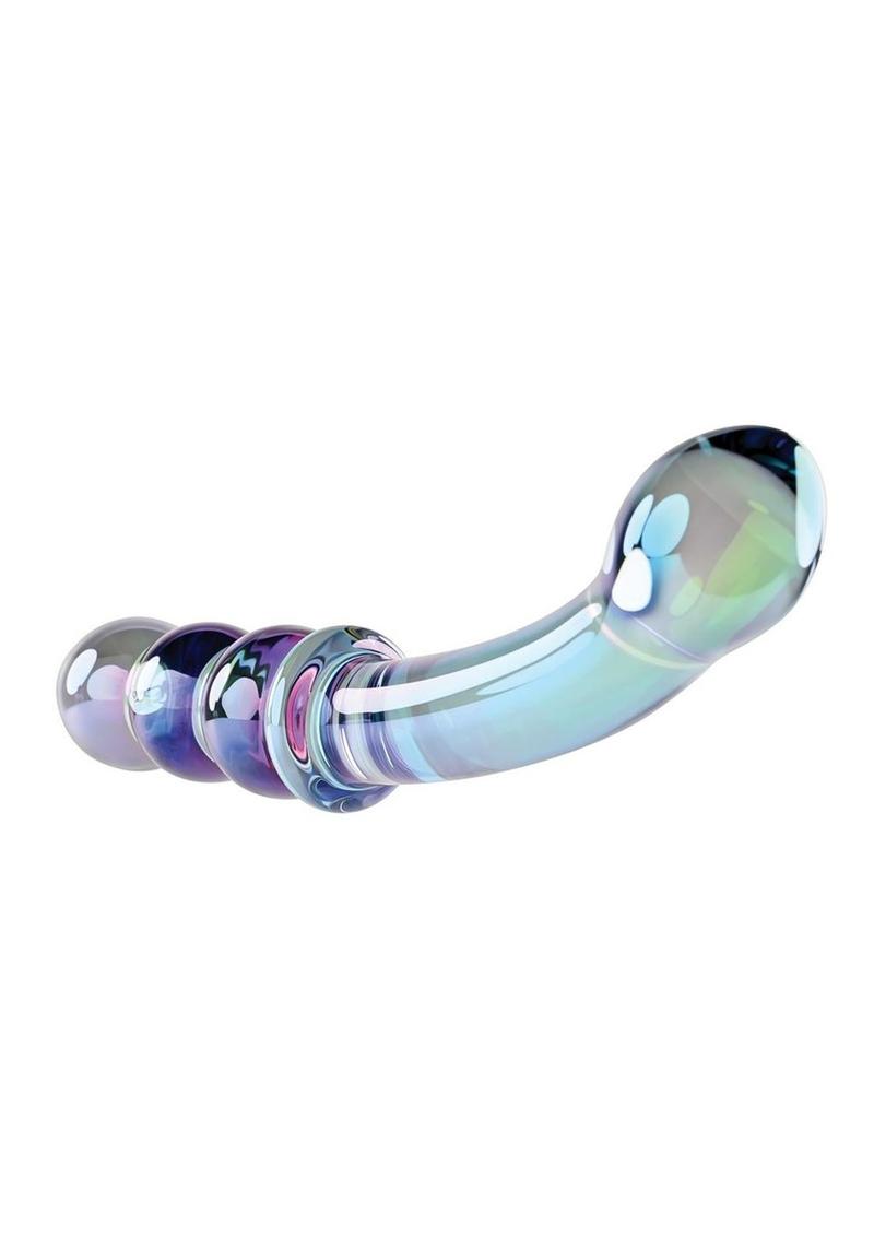 Gender X Lustrous Galaxy Wand G-Spot Glass Dildo