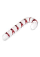 Glas Candy Cane Dream Glass Dildo