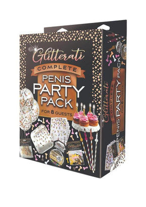 Glitterati Penis Party Pack Celebration Kit
