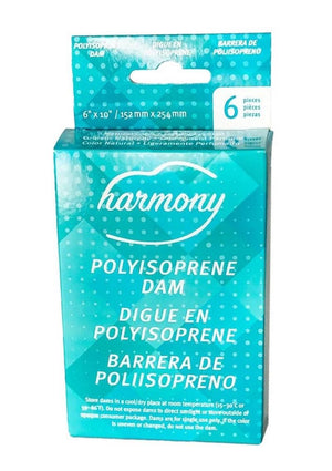 Harmony Polyisoprene Dams Non-Latex Oral Barrier
