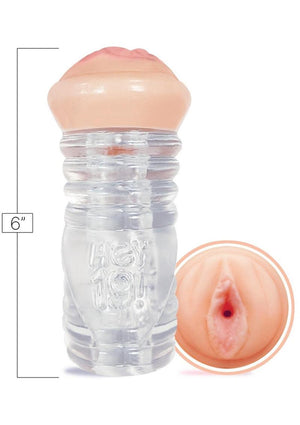 Nadia Styles ClearStroke Dual End Pussy Stroker by Hey 19!