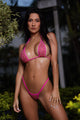Candyland Crystal Bikini in Hot Pink, main view