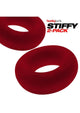 Hunkyjunk Stiffy Bulge Silicone Cock Rings 2 Pack