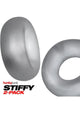 Hunkyjunk Stiffy Bulge Silicone Cock Rings 2 Pack
