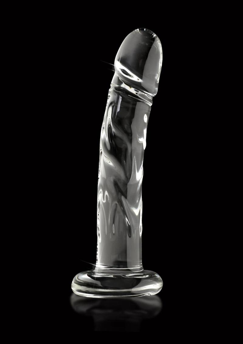Icicles No. 62 Glass Curved Dildo