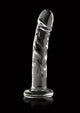 Icicles No. 62 Glass Curved Dildo