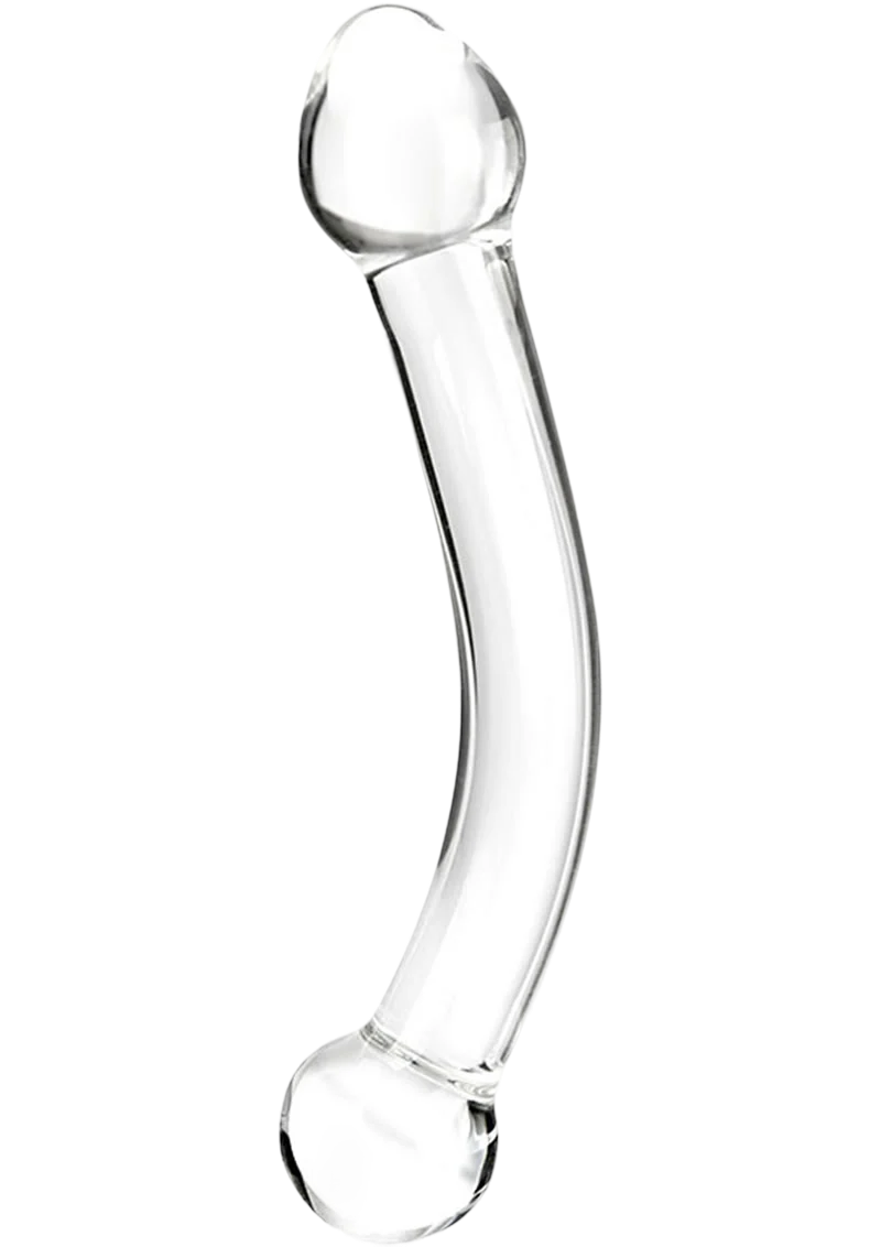 Glas Curved Glass G-Spot Dildo