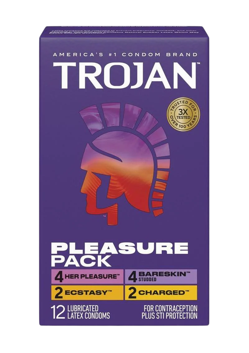 Trojan Pleasure Pack Condoms