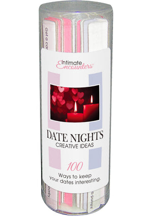 Intimate Encounters Date Nights Creative Ideas Jar