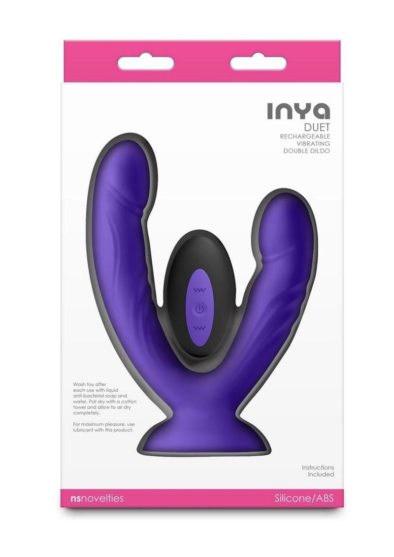 Inya Duet Silicone Vibrating Double Dildo