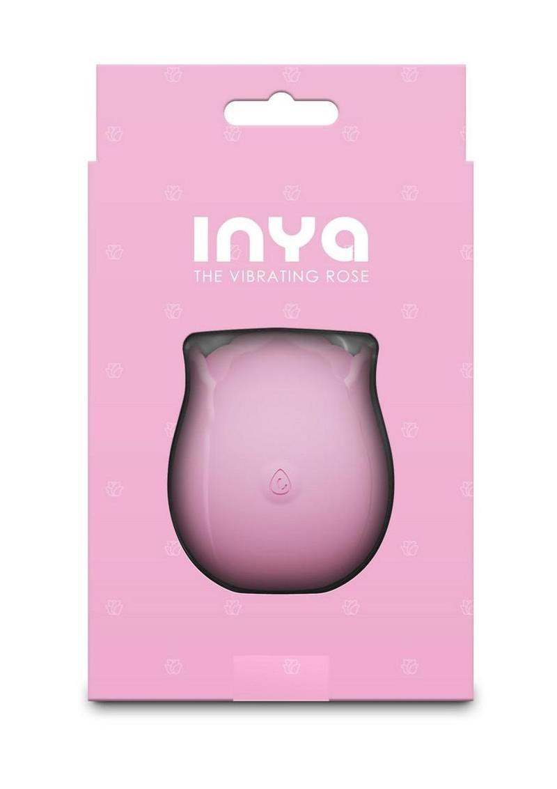 Inya The Vibrating Rose Silicone Clitoral Suction Vibrator