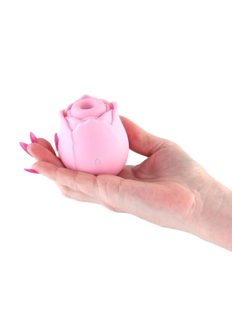 Inya The Vibrating Rose Silicone Clitoral Suction Vibrator